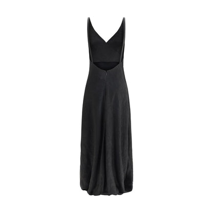 Alexander McQueen Cracked finish Long Dress