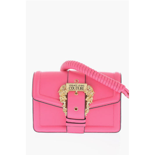 Versace JEANS COUTURE Faux leather bag Embellished with Maxi Golden